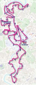 Maratona di Roma percorso